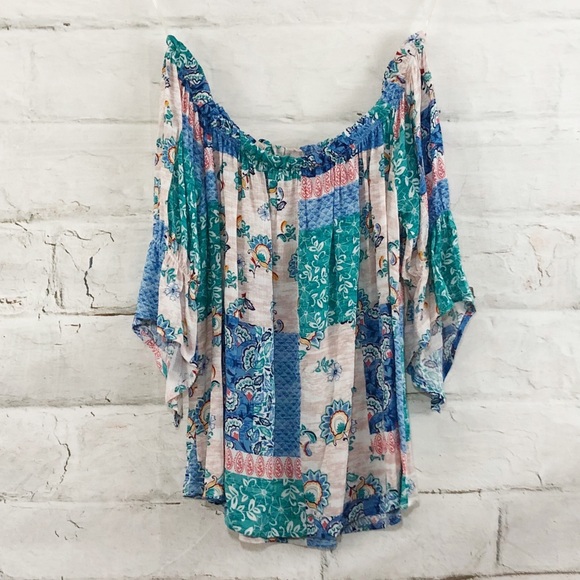 Patchy Print Top - Picture 3 of 3